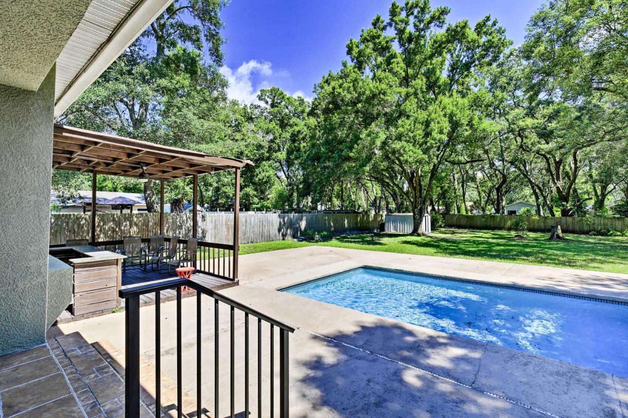Tampa Oasis With Pool About 7 Mi To Busch Gardens! Villa Dış mekan fotoğraf